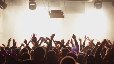 Crowd Clapping In In A Music Concert Free Stock Video