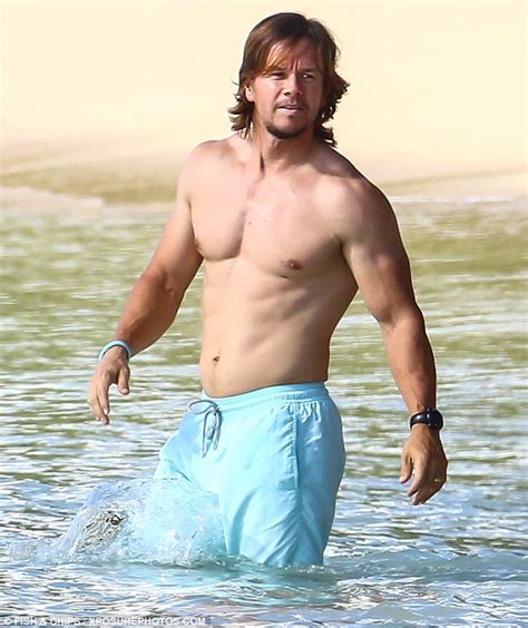 mark wahlberg and rhea durham enjoy more beach fun in barbados daily mail online