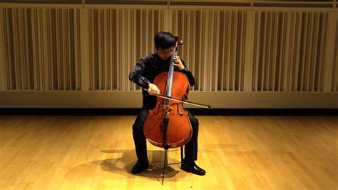 J S Bach Cello Suite No 3 In C Major Bwv 1009 Prelude Youtube