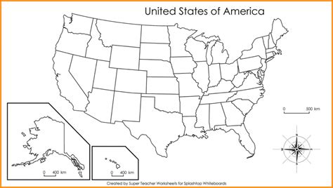Printable Blank Us Map With State Outlines Printable Maps
