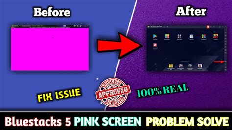 Pink Screen Problem Solve In Free Fire Max Bluestcks 5 Pink Screen
