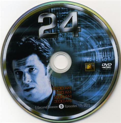 24 Season 2 Dvd Cd5 Dvd Covers Cover Century Over 1000000 Album