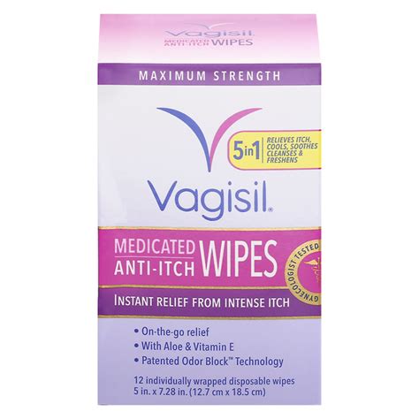 Save On Vagisil Anti Itch Medicated Wipes Maximum Strength Order Online Delivery Stop Shop