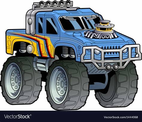 Find images of monster truck. Monster Truck Royalty Free Vector Image - VectorStock
