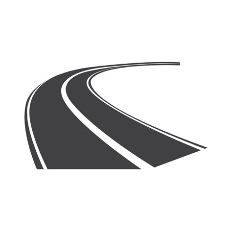 Highway Icon Logo Vector Design Template 14633813 Vector Art At Vecteezy