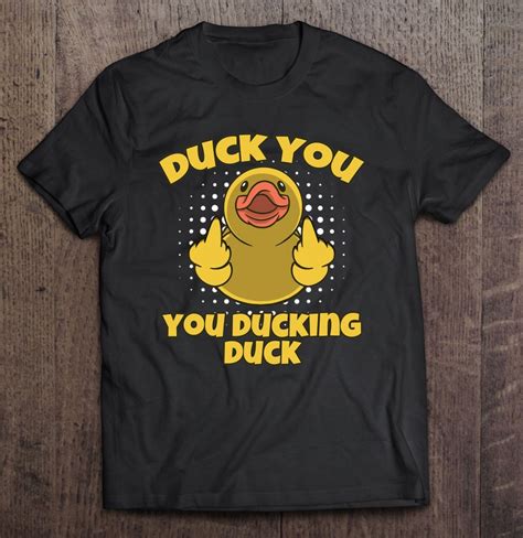 Funny Rubber Duck Duck You You Ducking Duckling