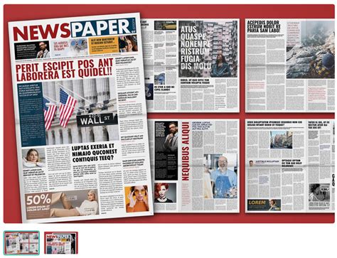 Newspaper Template Indesign Free Download Easegarry