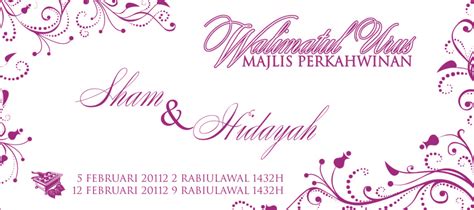 Walimatul urus png makalah walimatul urus malaysia huruf. .: contoh design kad kahwin