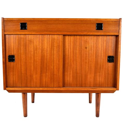 mid century danish teak cabinet for sale at 1stdibs