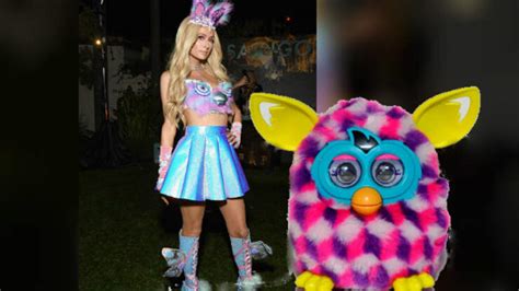 Paris Hilton Dresses Up As Sexy Furby 1230 The Zone The Greek