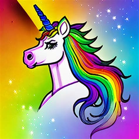 Rainbow Bright Unicorn