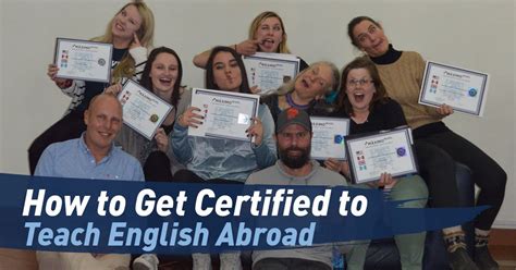 How To Get Certified To Teach English Abroad Maximo Nivel