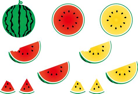 Watermelon Fruit Vector Free Download Creazilla