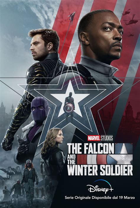 The Falcon And The Winter Soldier Ecco Il Poster Ufficiale Della Serie
