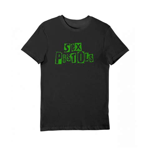 Sex Pistols Logo Green T Shirt