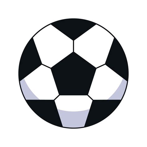 Soccer Ball Cartoon Mascot Doodle Art Hand Drawn Outline Concept Vector