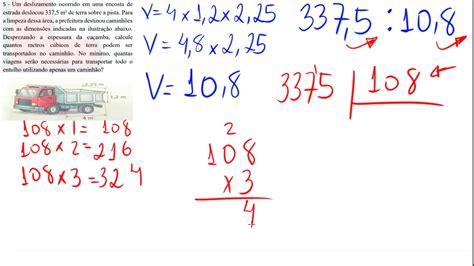 Volume QuestÃo 5 Matematica Colegiomilitar Youtube