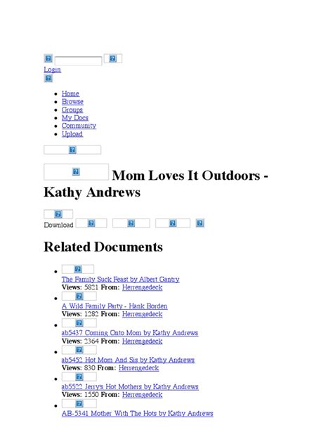 Mom Loves It Outdoors Kathy Andrews World Wide Web Technology