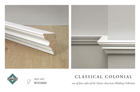Classical Colonial Chair Rail Molding Chair Rail For The C Flickr