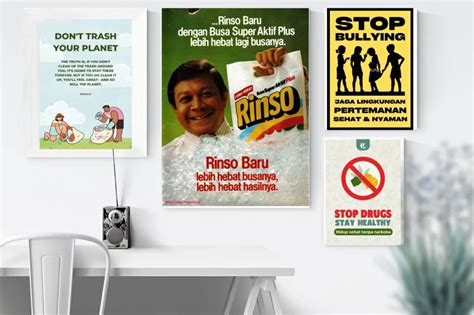 Contoh Iklan Poster Dan Slogan Yang Menarik