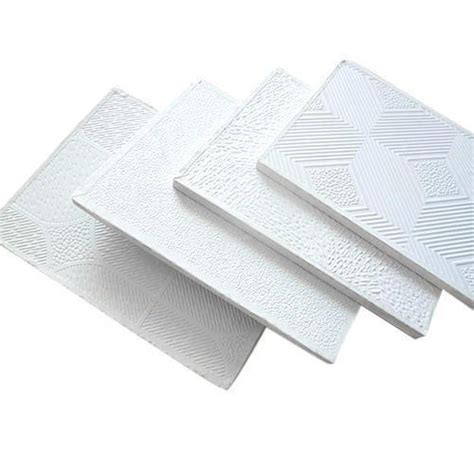 We are offering pvc laminated gypsum ceiling tile 01. Gypsum Ceiling Tile at Best Price in India