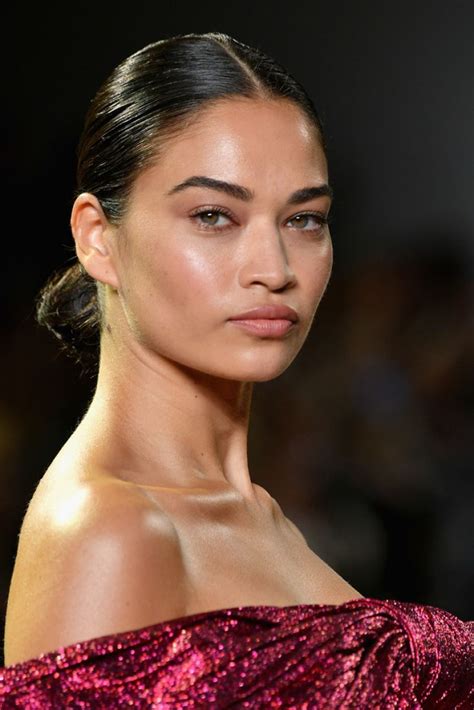 Opulent gold edition for women. SHANINA SHAIK at Cong Tri Fashion Show at NYFW in New York ...