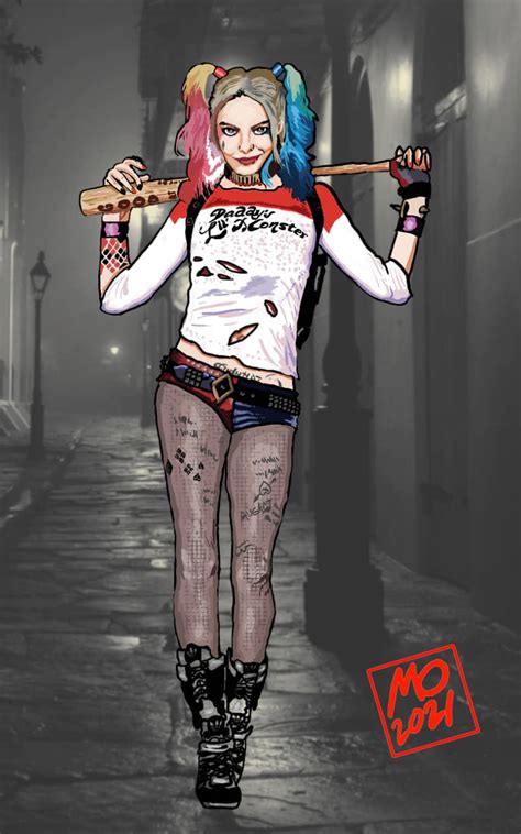 Margot Robbie As Harley Quinn Is It Ok To Mix It With Random Photo