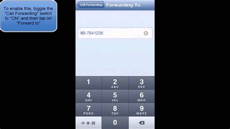 How To Enable Or Disable Call Forwarding In Ios 6 Iphone 5 Youtube