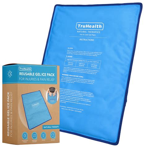 Truhealth Extra Large Ice Pack For Injury Hot And Cold Gel Ice Pack