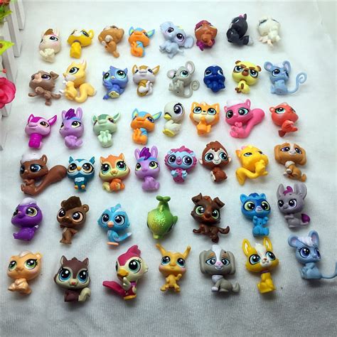 35 Pcslot Mini Doll Toys Littlest Animal Pets Collection Children Toys