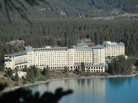 Fairmont Chateau Lake Louise From Lake Picture Of