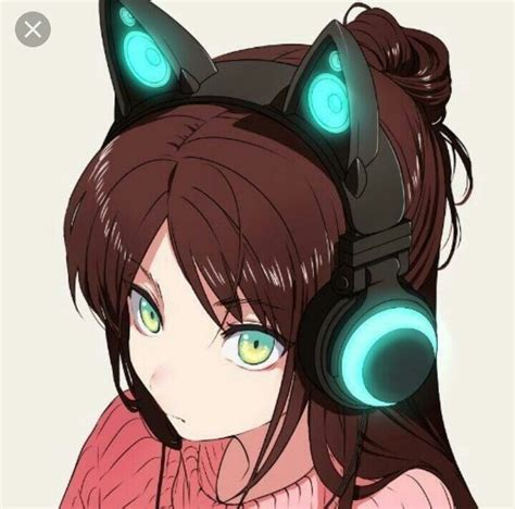 Girl Gamer Anime😍 Neko Girl Cat Girl Kawaii Anime Girl Anime Art