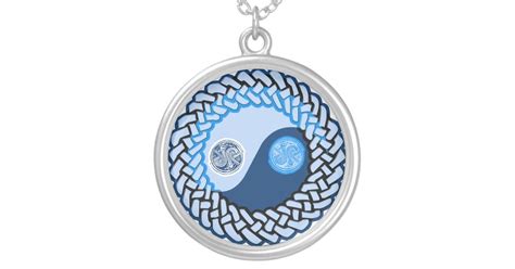 Celtic Yin Yang Necklace Zazzle