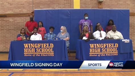 Historic Signing Day For Wingfield High School Youtube