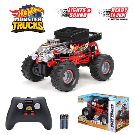 New Bright Scale Radio Controlled Hot Wheels Bone Shaker Monster