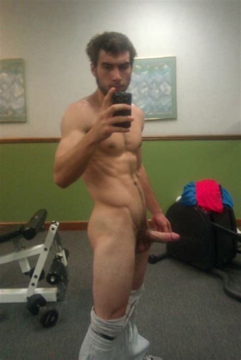 After Workout Selfshot Picture Nude Man Post
