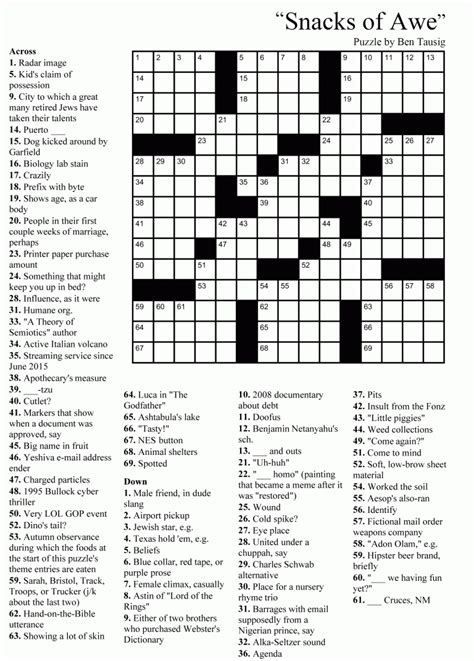 Themed crossword puzzles with a human touch. Crossword Puzzles for Adults | Crossword puzzles ...