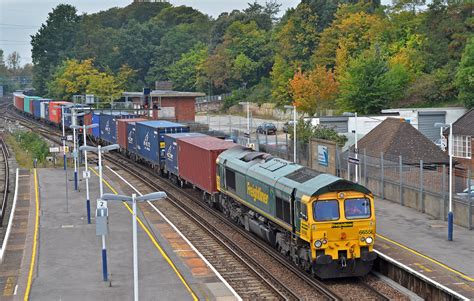 66558 At Southampton Freightliner Class 66 No 66558 Drif Flickr