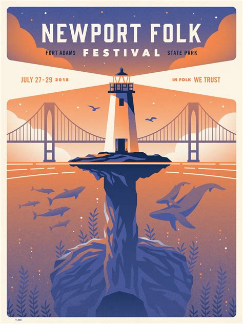 2018 Newport Folk Festival Poster Artofit