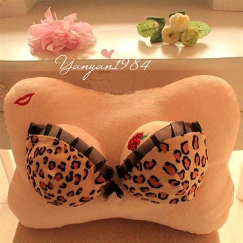 Pillow Pillow Appeal Funny Ideas Pillows On The Female Breasts Sexy Cotton Toys Ts In Body