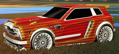 Rocket League You Always See Designs With White And Black Ombre But