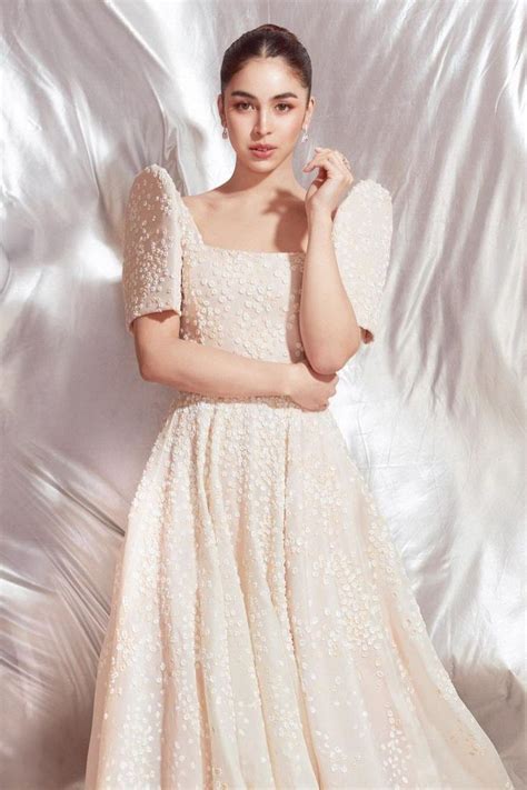 Julia Barretto Filipina Actress And Model Modern Filipiniana Dress Filipiniana Dress