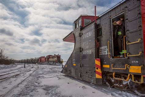 Greg Mcdonnells Impressive Images Of Railway Snow Plows