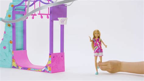 barbie team stacie extreme sports playset target youtube