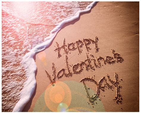Photography Sandy Beach Background Happy Valentines Day Backdrops Sale