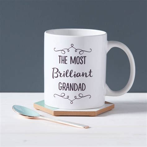 Personalised Brilliant Grandad Mug By Owl And Otter
