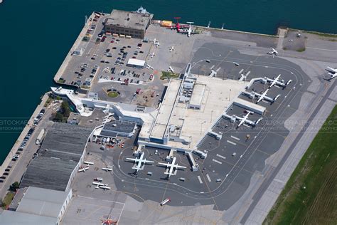 Aerial Photo Billy Bishop Toronto City Airport Terminal Cytz