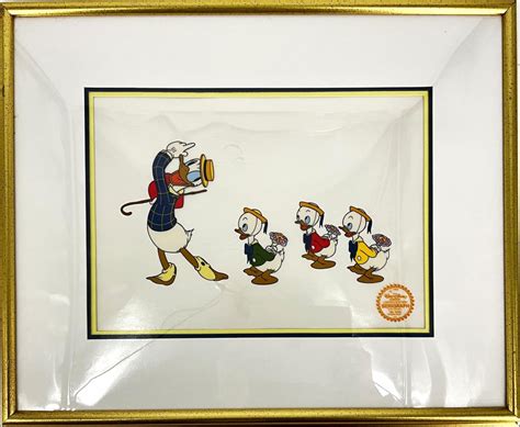 Lot Disney Mr Duck Steps Out Serigraph Limited Edition Featuring