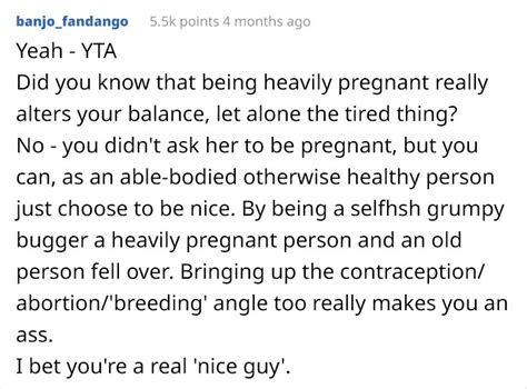 Guy Shares His Reasoning Behind Refusing To Give A Pregnant Lady His