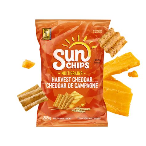 Sunchips Harvest Cheddar Flavour Multigrain Snacks